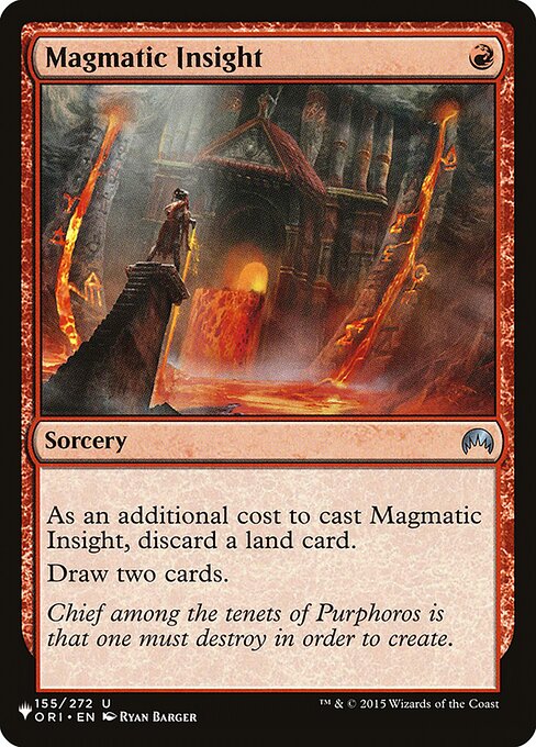 Percepção Magmática — The List ORI-155