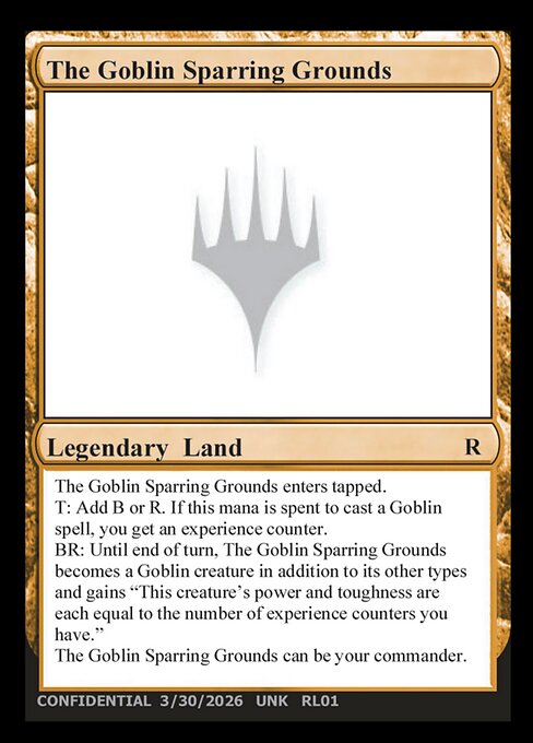 The Goblin Sparring Grounds — Unknown Event RL01f