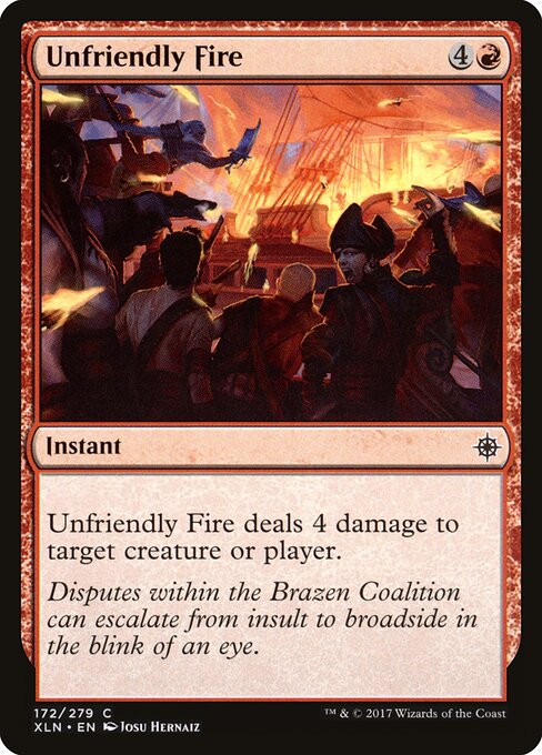 Fogo Inamistoso — Ixalan 172