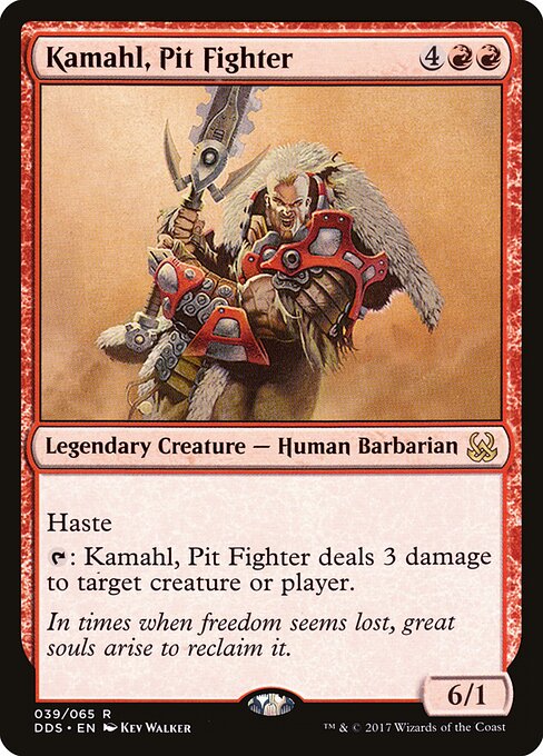 Kamahl, Lutador da Liça — Duel Decks: Mind vs. Might 39