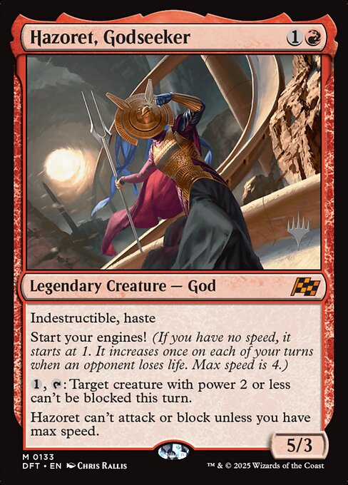 Hazoret, Godseeker — Aetherdrift Promos 133p