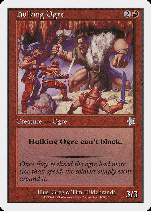 Ogre Desajeitado — Starter 1999 108