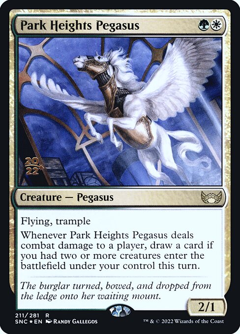 Pégaso de Parque Alto — Streets of New Capenna Promos 211s