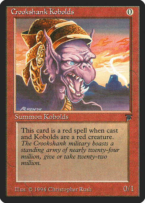Crookshank Kobolds — Legends 141