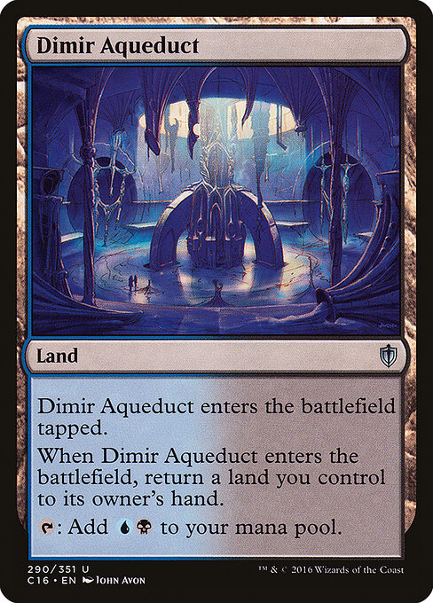 Aqueduto Dimir — Commander 2016 290