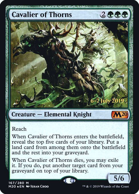 Cavaleiro dos Espinhos — Core Set 2020 Promos 167s