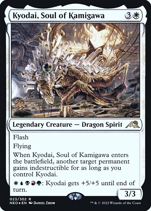 Kyodai, Alma de Kamigawa — Kamigawa: Neon Dynasty Promos 23s