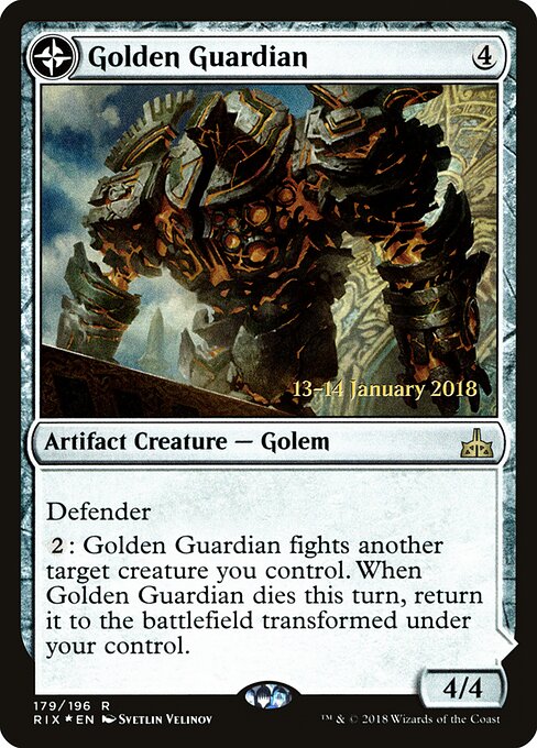 Golden Guardian — Rivals of Ixalan Promos 179s