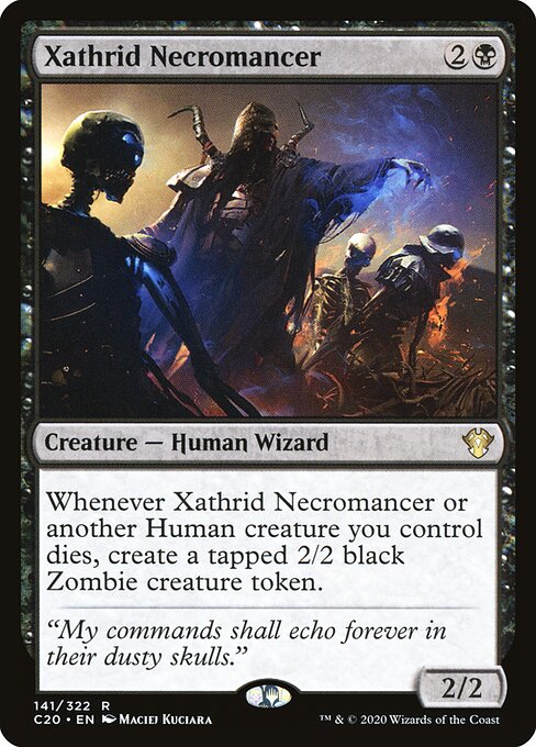 Necromante de Xathrid — Commander 2020 141