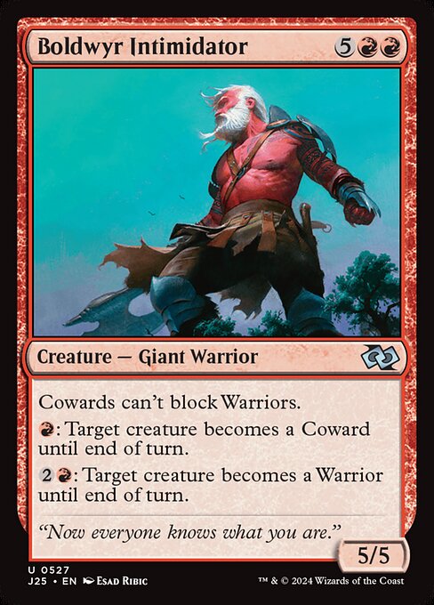 Intimidador de Boldwyr — Foundations Jumpstart 527