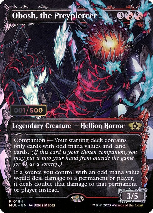 Obosh, o Furapresa — Multiverse Legends 184z