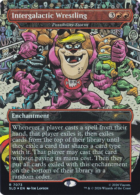 Intergalactic Wrestling — Secret Lair Drop 7073