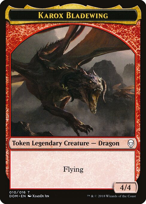 Karox Bladewing — Dominaria Tokens 10