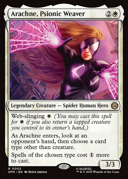 Arachne, Psionic Weaver — Marvel's Spider-Man 2