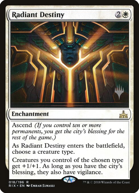 Destino Radiante — Rivals of Ixalan Promos 18p