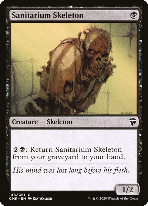 Esqueleto do Sanatório — Commander Legends 148