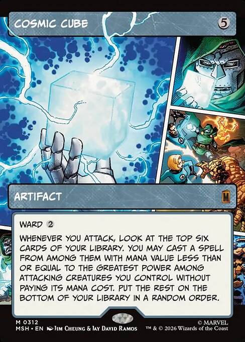 Cosmic Cube — Marvel Super Heroes 312