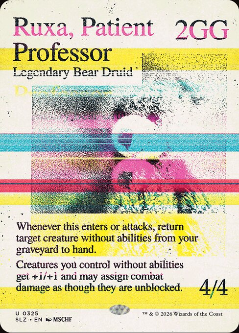 Ruxa, Professor Paciente — The Zeta Set 325