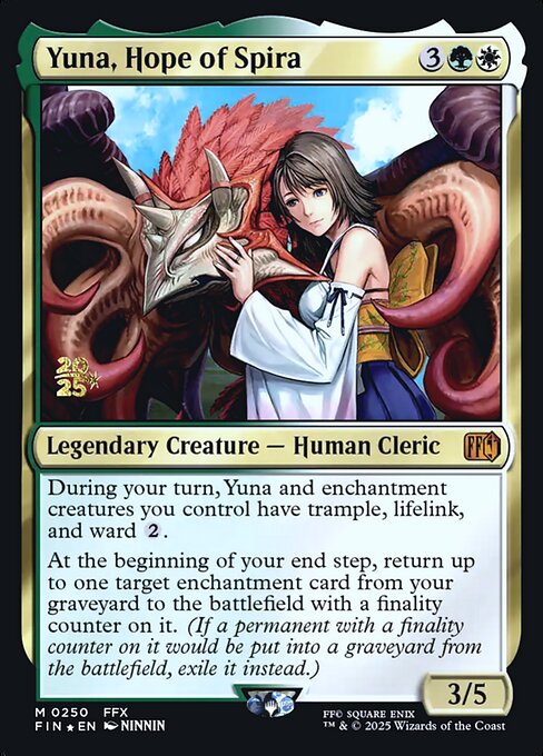 Yuna, Hope of Spira — Final Fantasy Promos 250s