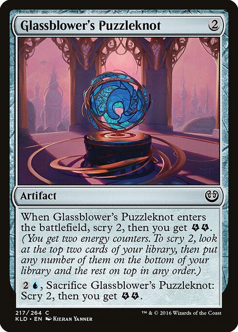Quebra-cabeça do Vidreiro — Kaladesh 217