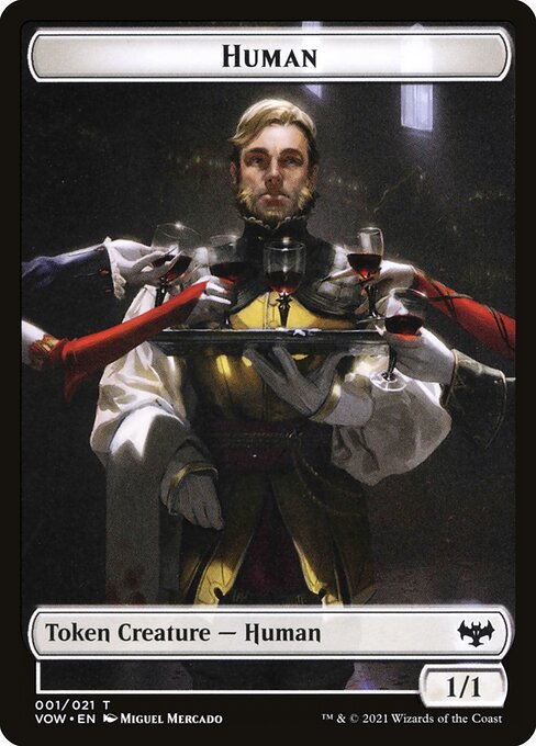 Human — Innistrad: Crimson Vow Tokens 1