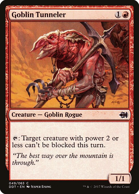 Cavador de Túneis Goblin — Duel Decks: Merfolk vs. Goblins 49