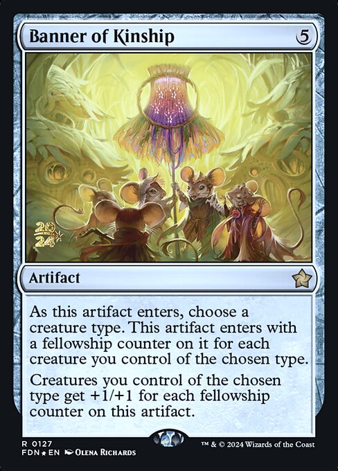 Banner of Kinship — Foundations Promos 127s