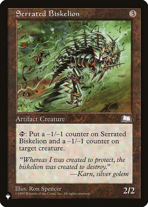 Bíscele Serrilhado — The List WTH-156