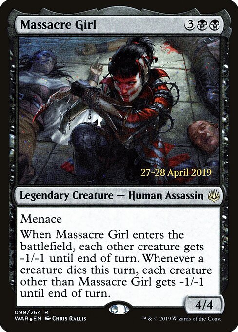 Garota-massacre — War of the Spark Promos 99s