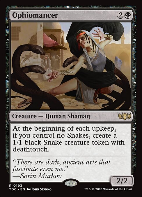 Ofiomante — Tarkir: Dragonstorm Commander 193
