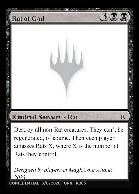 Rat of God — Unknown Event RB05d