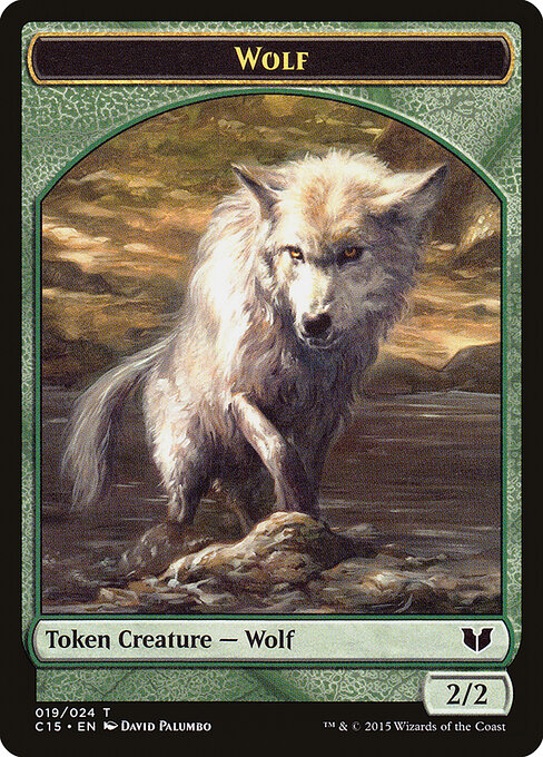 Wolf — Commander 2015 Tokens 19