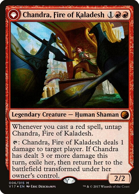 Chandra, Fire of Kaladesh — From the Vault: Transform 6