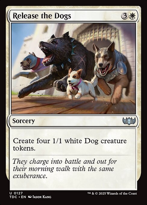 Release the Dogs — Tarkir: Dragonstorm Commander 127