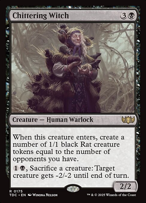 Bruxa Chiadora — Tarkir: Dragonstorm Commander 175