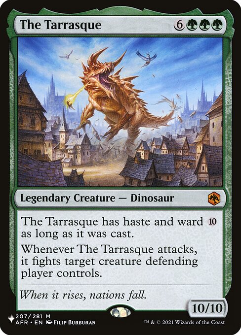 Tarrasque — The List AFR-207
