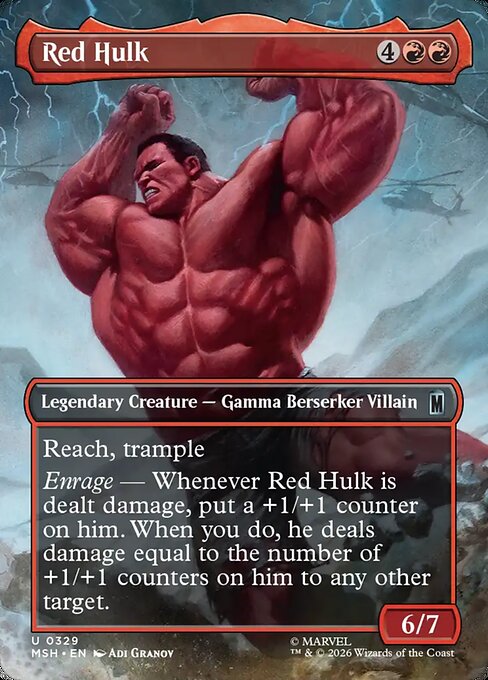 Red Hulk — Marvel Super Heroes 329