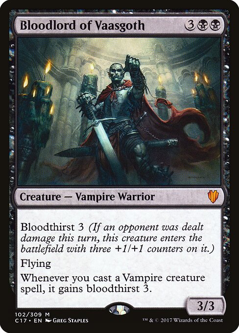 Senhor Vampiro de Vaasgoth — Commander 2017 102