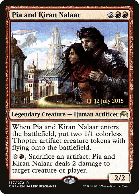 Pia e Kiran Nalaar — Magic Origins Promos 157s