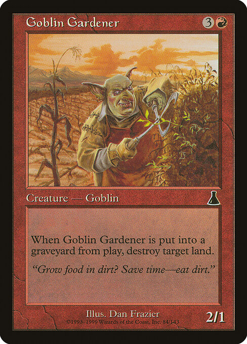 Goblin Jardineiro — Urza's Destiny 84