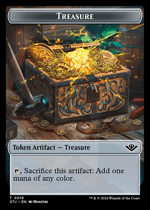 Treasure — Outlaws of Thunder Junction Tokens 18