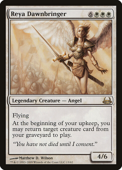 Reya, Portadora da Alvorada — Duel Decks: Divine vs. Demonic 13