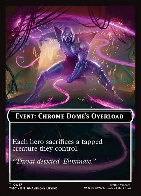 Event: Chrome Dome's Overload — Teenage Mutant Ninja Turtles Eternal Tokens 17