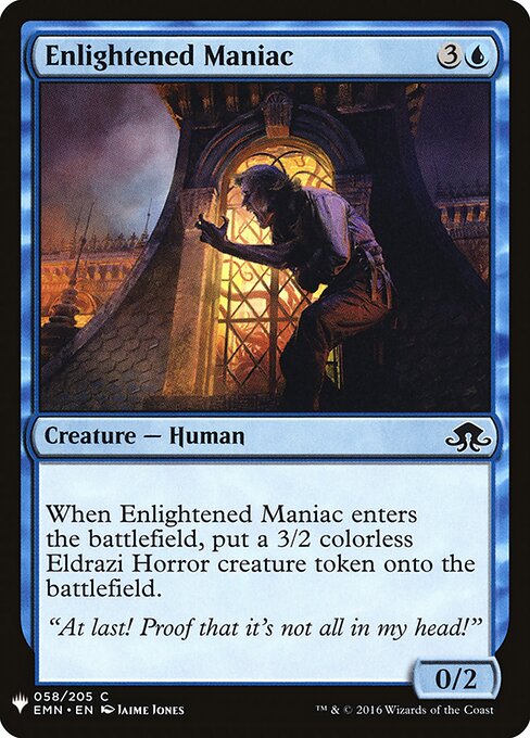 Maníaco Iluminado — The List EMN-58
