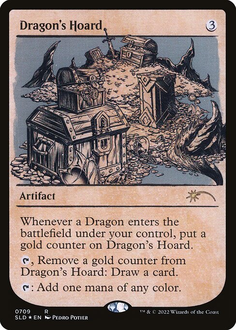 Tesouro do Dragão — Secret Lair Drop 709