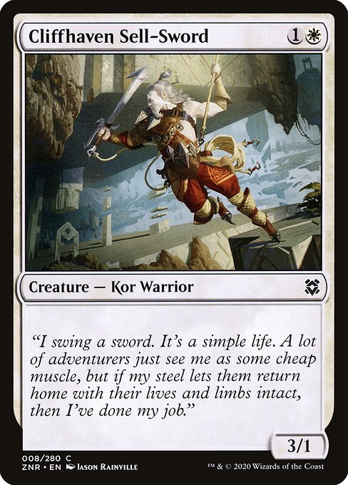 Mercenário do Porto Altivo — Zendikar Rising 8