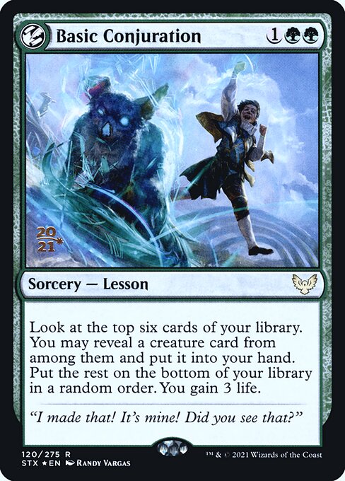 Conjuração Básica — Strixhaven: School of Mages Promos 120s