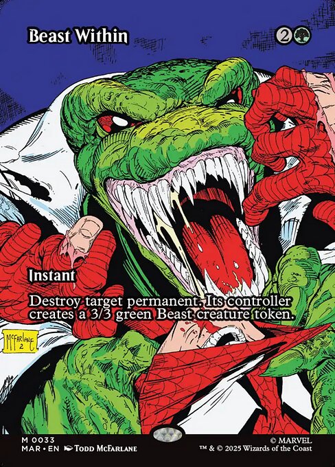 Fera Interior — Marvel Universe 33