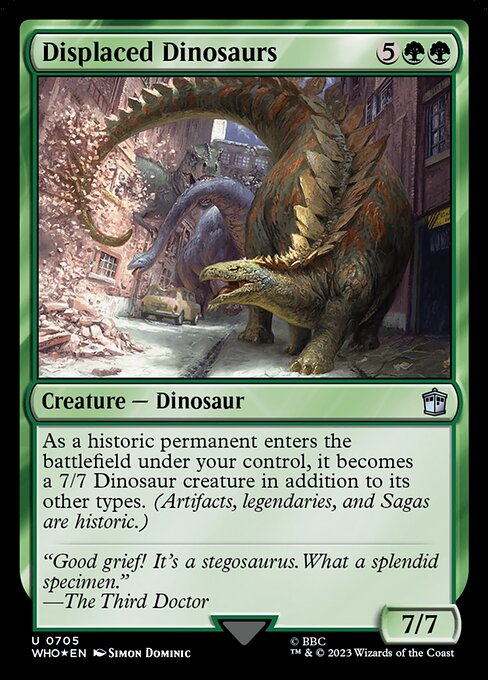 Displaced Dinosaurs — Doctor Who 705