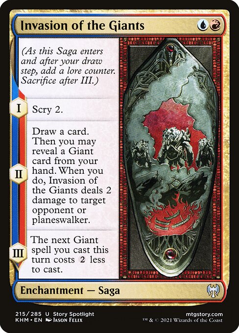 Invasão dos Gigantes — Kaldheim 215